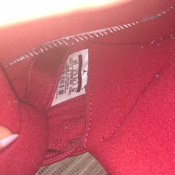 Red Patent Leather Jordans “11s” - Picture 4 of 5